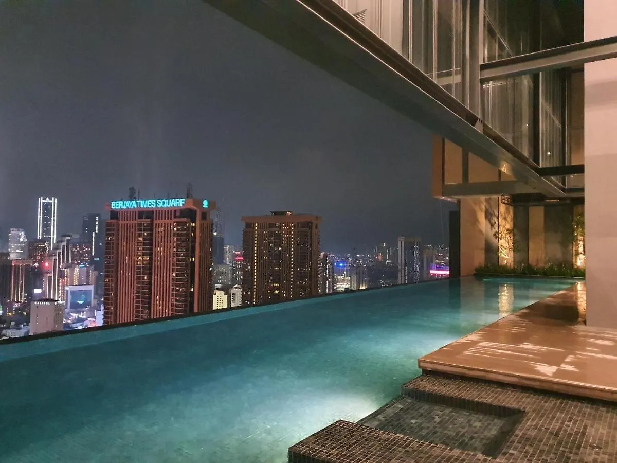 Infinity Pool/Lucentia Bbcc,Near Trx, Klcc, Pnb118 Apartment Kuala Lumpur